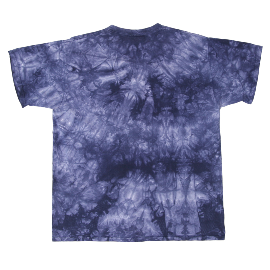 1999 Vintage The Mountain Lighthouse Tie Dyed T-Shirt L