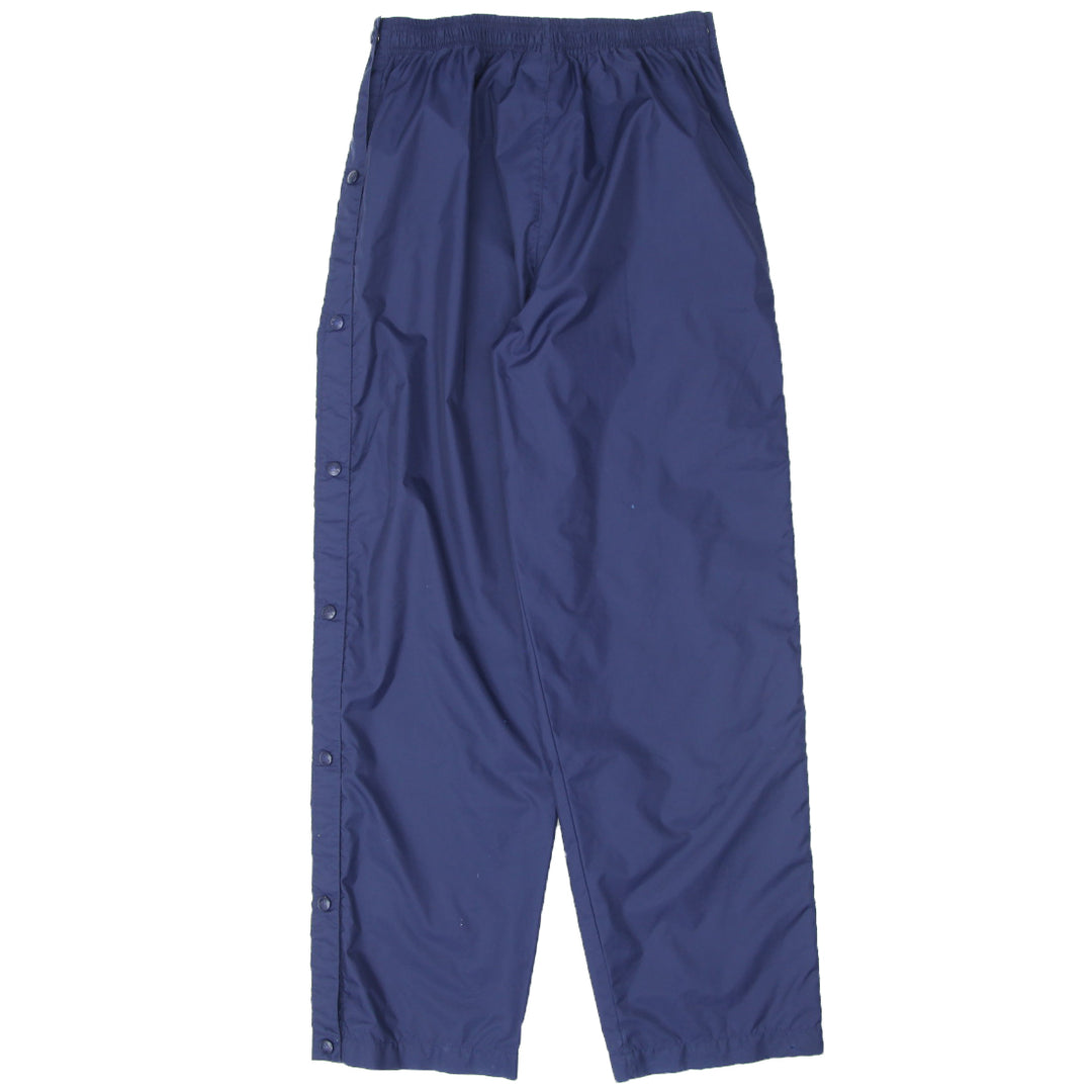 Vintage Adidas Nylon Track Pants Boys Youth Navy Blue