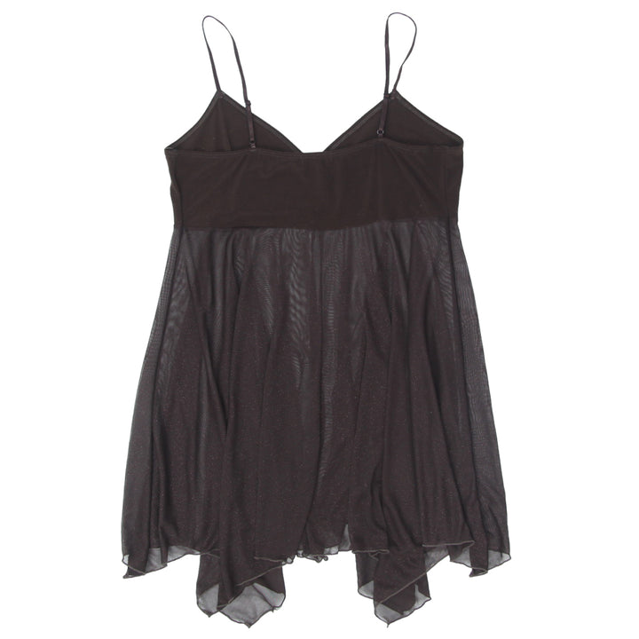 Y2K Le Chateau Strappy Glittered Top