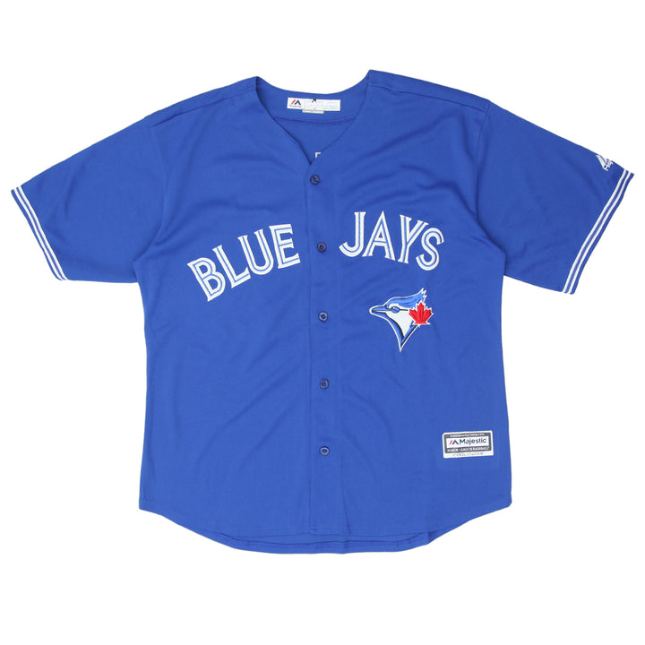 Mens Majestic Toronto Blue Jays Donaldson 20 Baseball Jersey