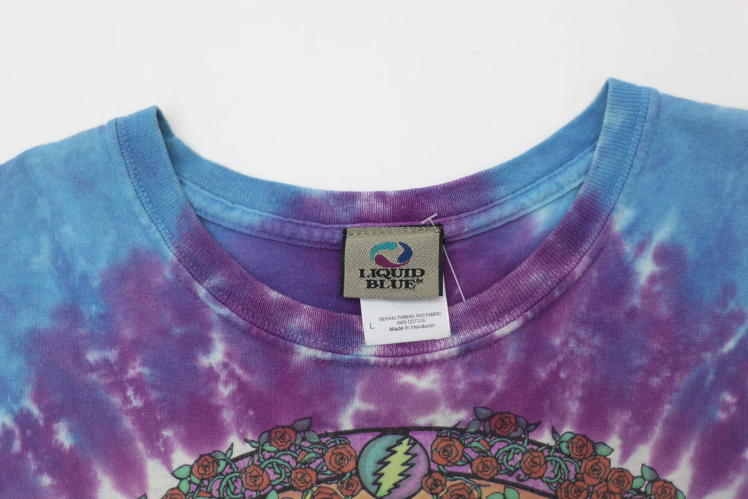 2000 Vintage Grateful Dead Tour Tie Dye Shirt Celtic Wheel Circa T-shirt  L