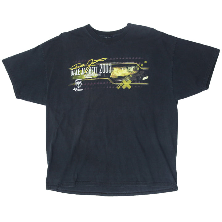 2003 Vintage Dale Jarret Nascar Winston Cup Series T-Shirt Black XXL