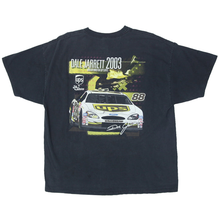 2003 Vintage Dale Jarret Nascar Winston Cup Series T-Shirt Black XXL