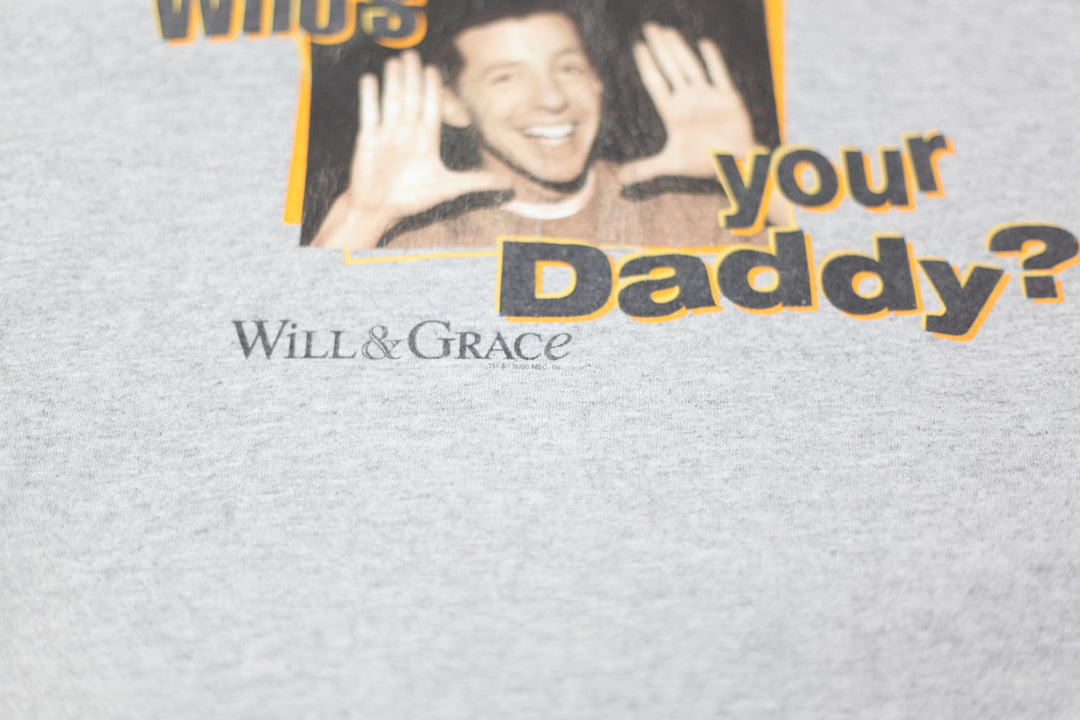 2000 Vintage NBC Experience 'Who's your Daddy?' Gray T-shirt XXL