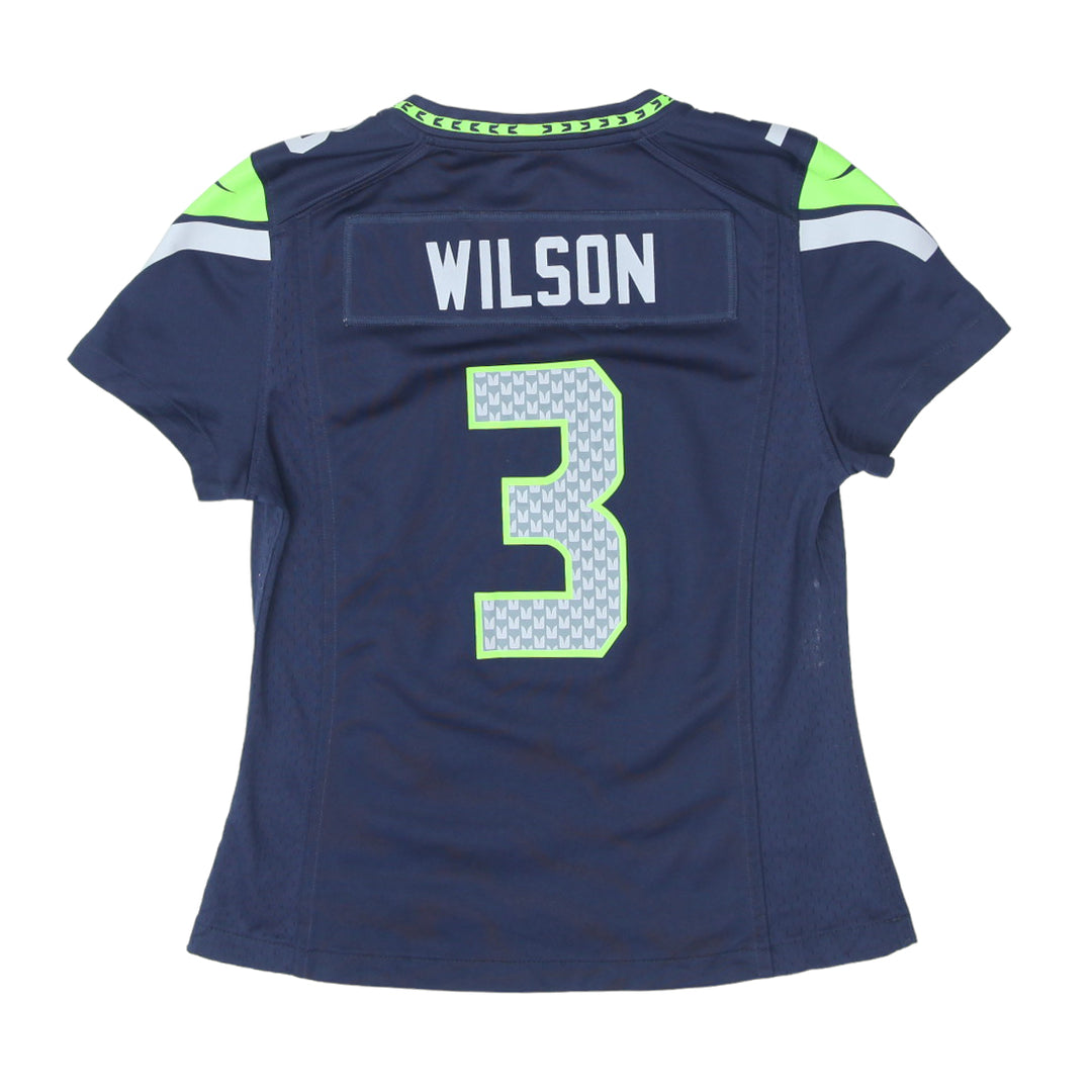 Ladies Nike Seattle Seahawks Russel Wilson #3 Jersey Small