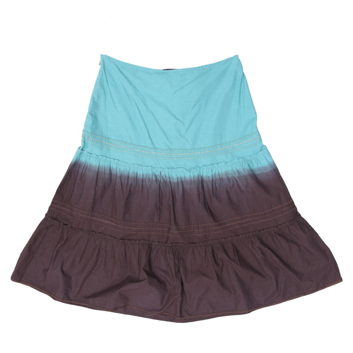 Ladies Y2k Pattern Mid Skirt