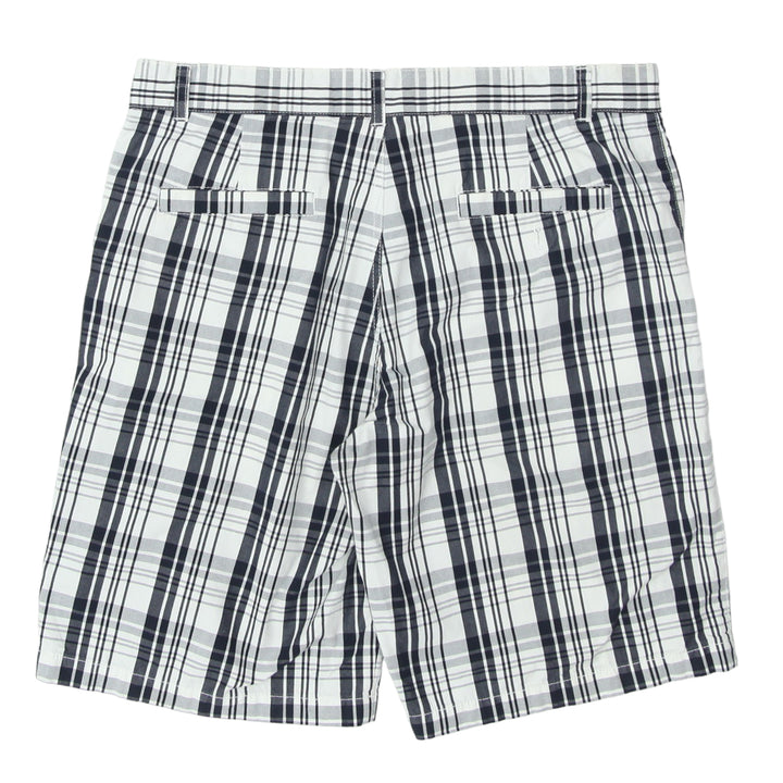 Mens Nike Swoosh Embroidered Checkered Shorts
