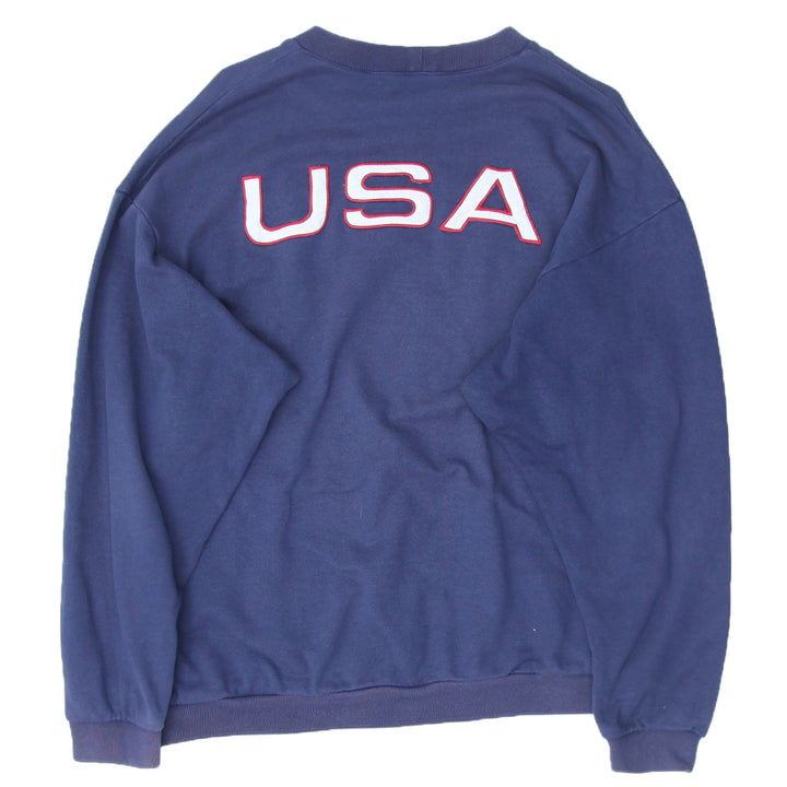 90s Vintage Nike USA Swoosh Embroidered Crewneck Sweatshirt