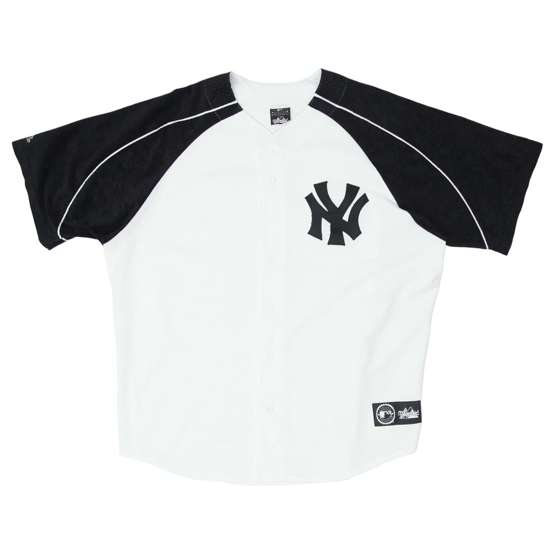 Vintage Majestic New York Yankees Baseball Jersey Made In USA Fashion Rerun Vintage