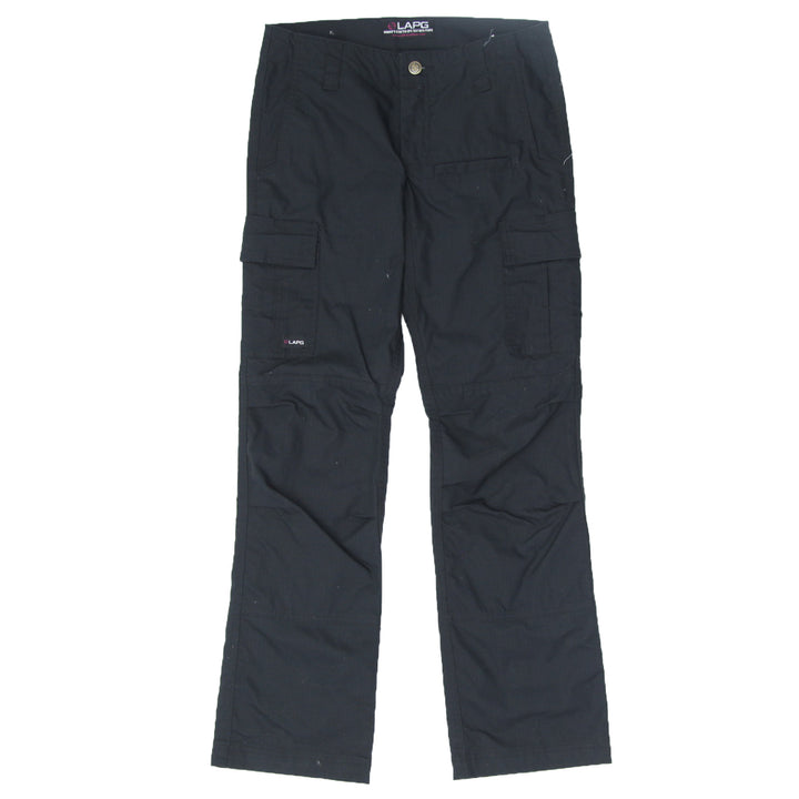 Ladies Cargo Black Pants