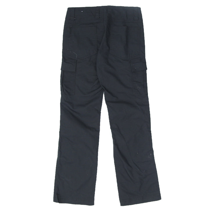 Ladies Cargo Black Pants