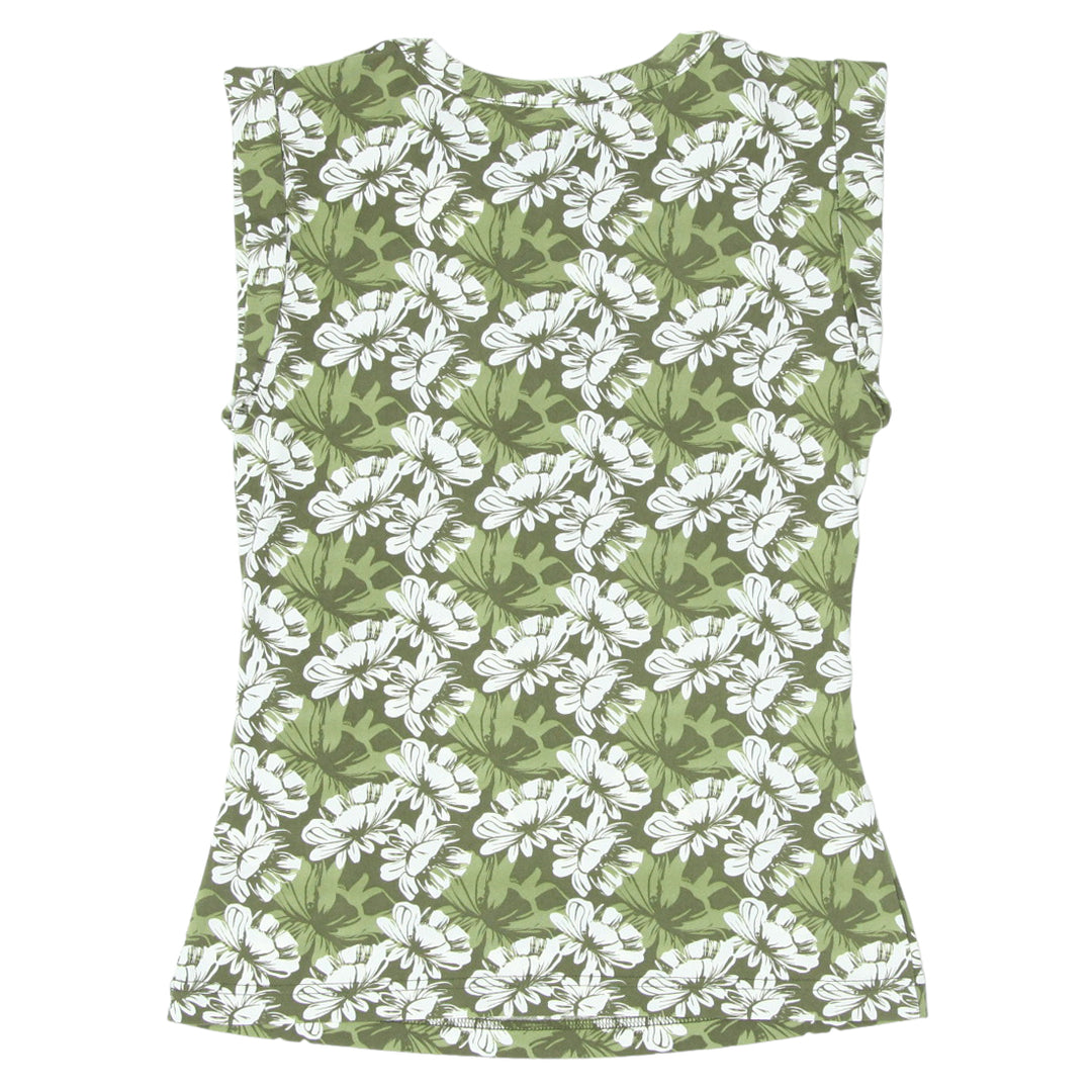 Ladies Tahari Floral Sleeveless Top