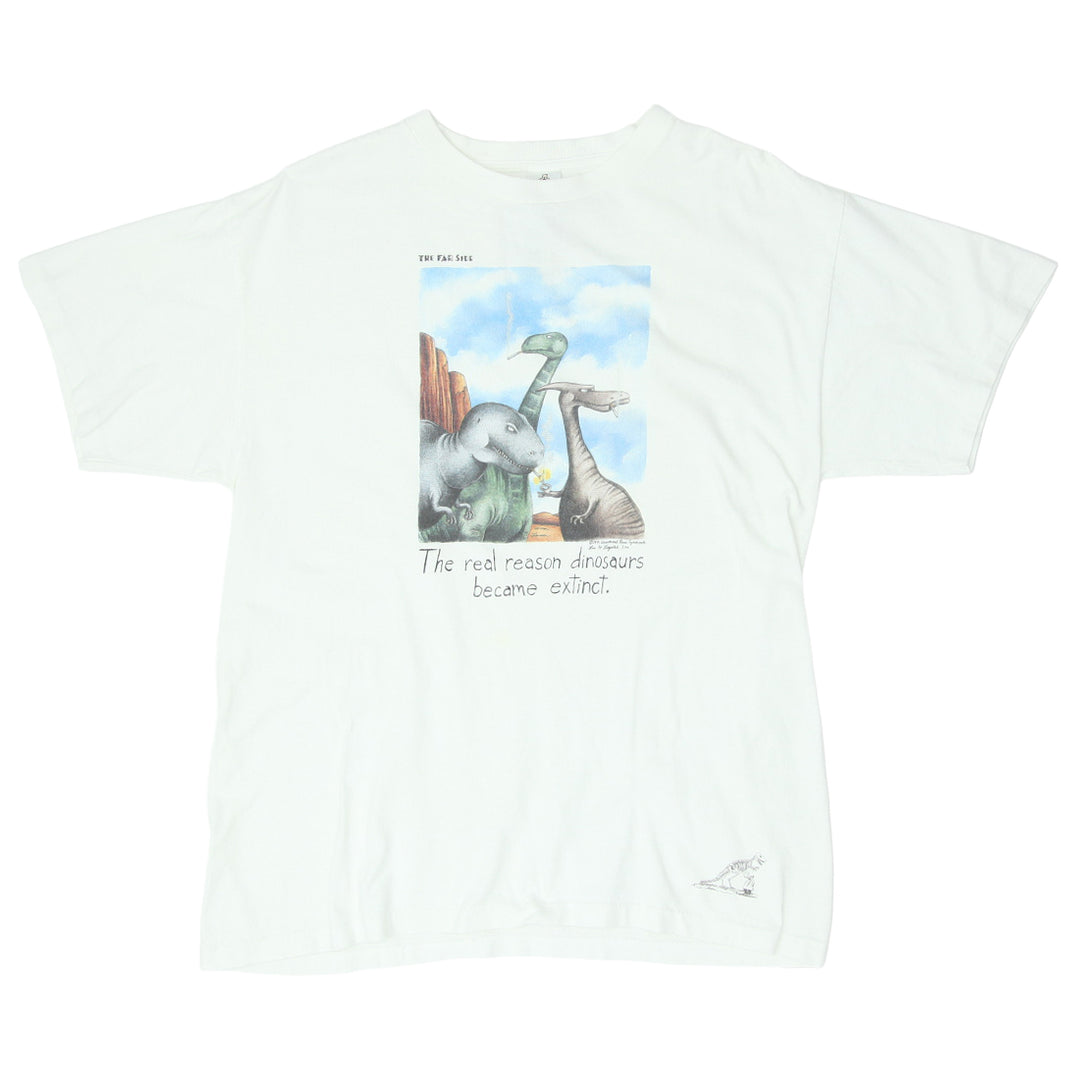 1986 Vintage Ancient Egyptian Art T-Shirt Single Stitch White M