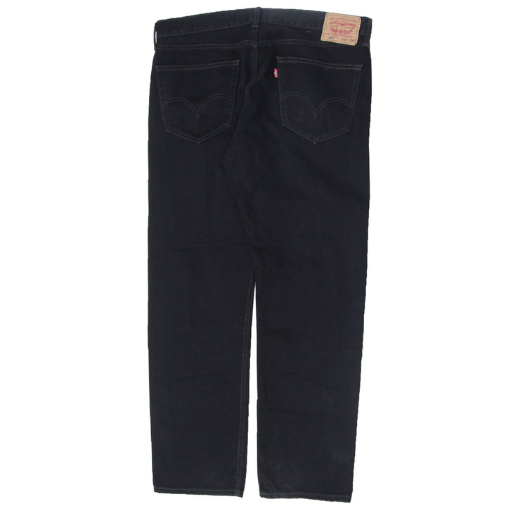 Mens Levi Strauss # 505 Straight Fit Jeans