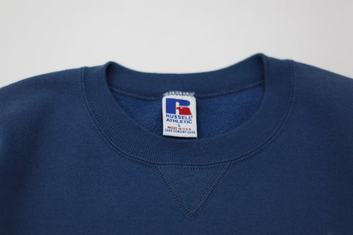 Vintage Russell Athletic Plain Crewneck Sweatshirt Made In USA