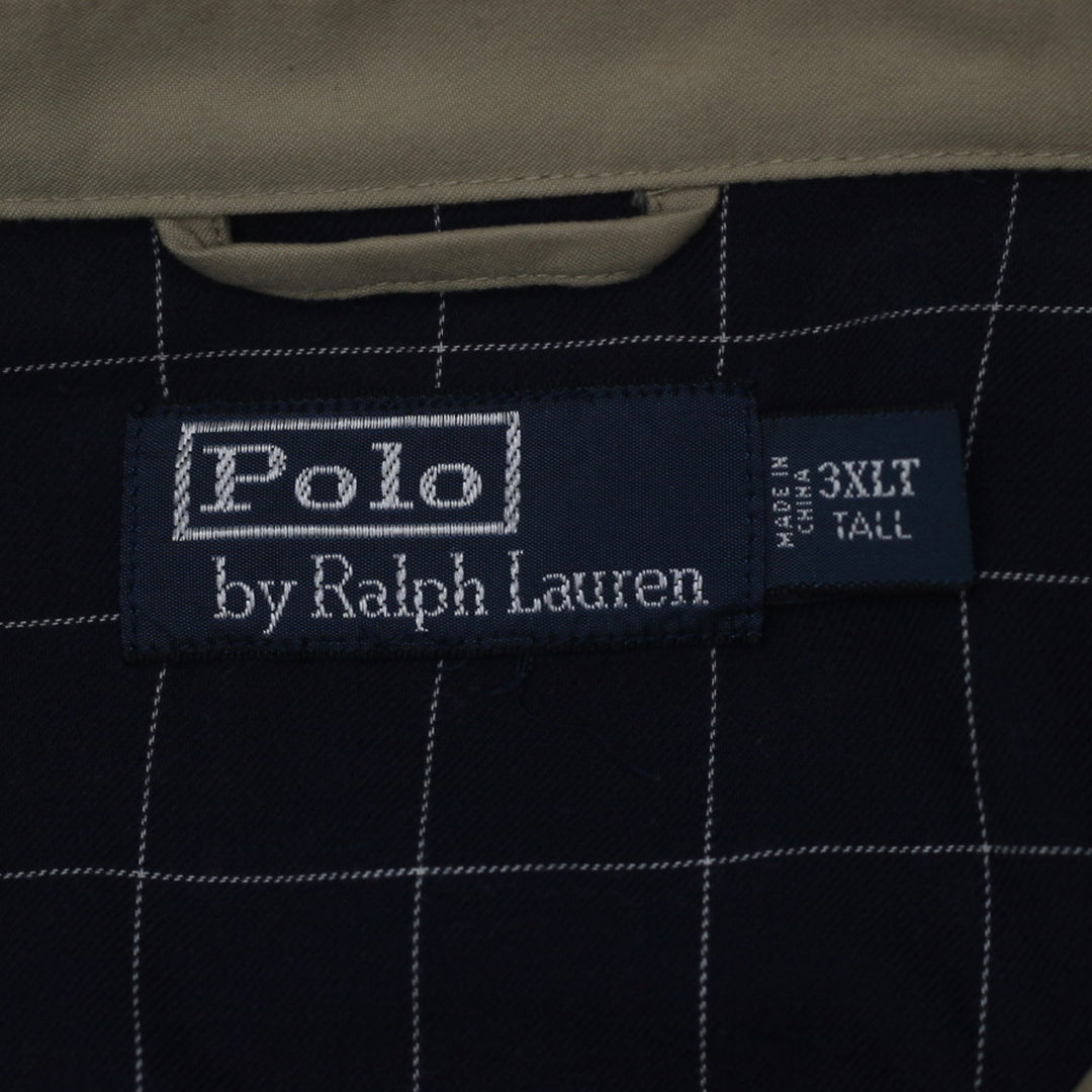 Vintage Polo by Ralph Lauren Plaid Lined Harrington Jacket