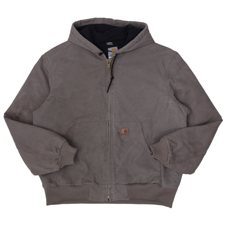 Mens Carhartt J130-MUS Full Zui Hooded Workwear Jacket