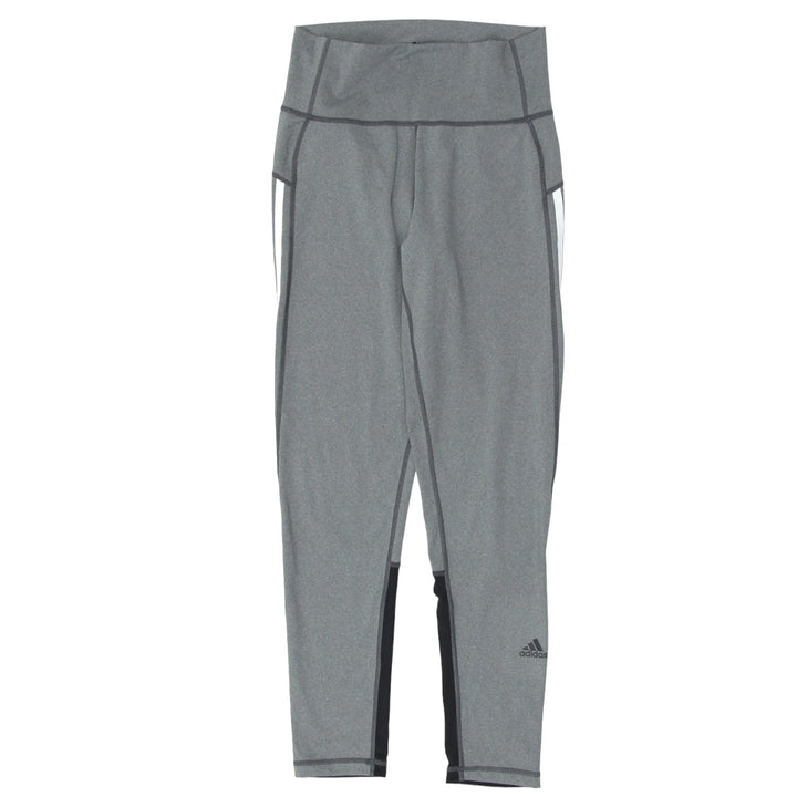 Ladies Adidas Gray Workout Leggings