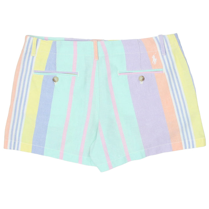 Ladies Polo Ralph Lauren Stripe Short Shorts