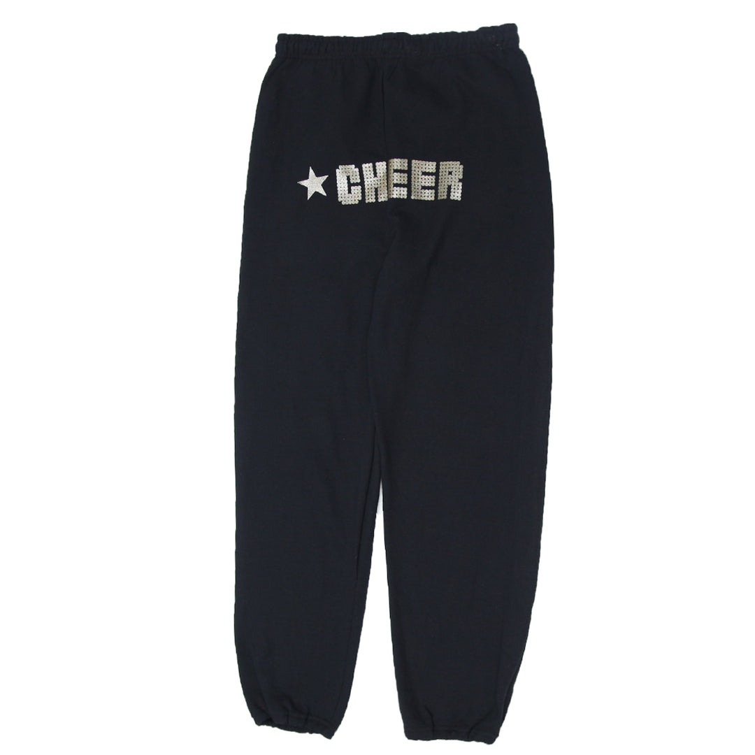 Ladies Gildan Black Fleece Sweatpants