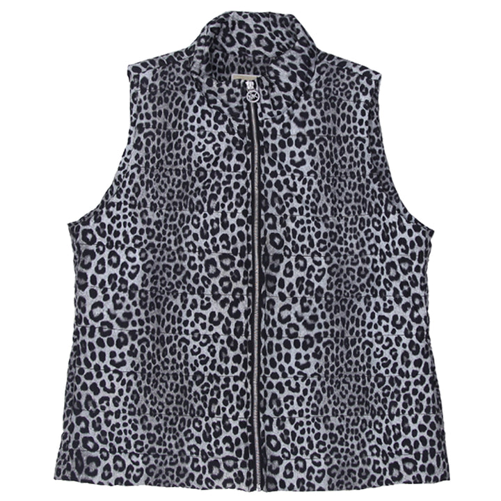 Ladies Michael Kors Leopard Print Lightweight Puffer Vest