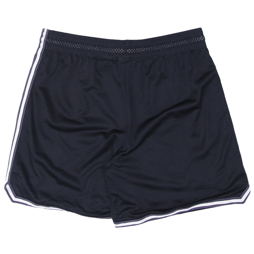 Mens Nike Swoosh Embroidered Black Mesh Shorts