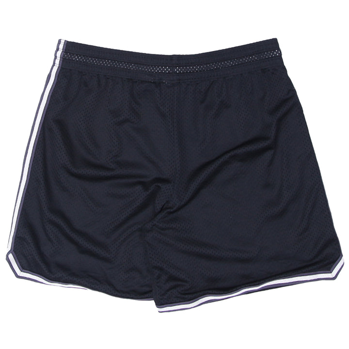 Mens Nike Swoosh Embroidered Black Mesh Shorts