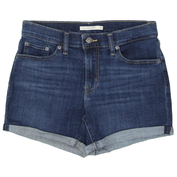 Ladies Levi Strauss Mid Length Denim Shorts