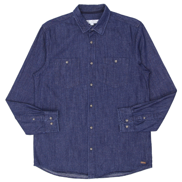 Mens Rivers Long Sleeve Denim Shirts