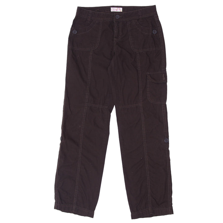 Y2K Op Rolled Hem Cargo Pants