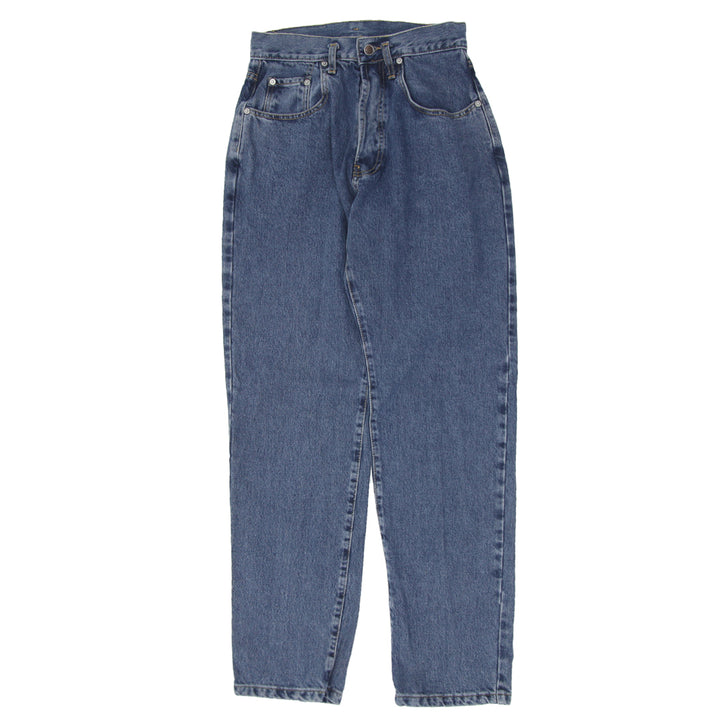 Ladies Digger High Waist Button Fly Jeans