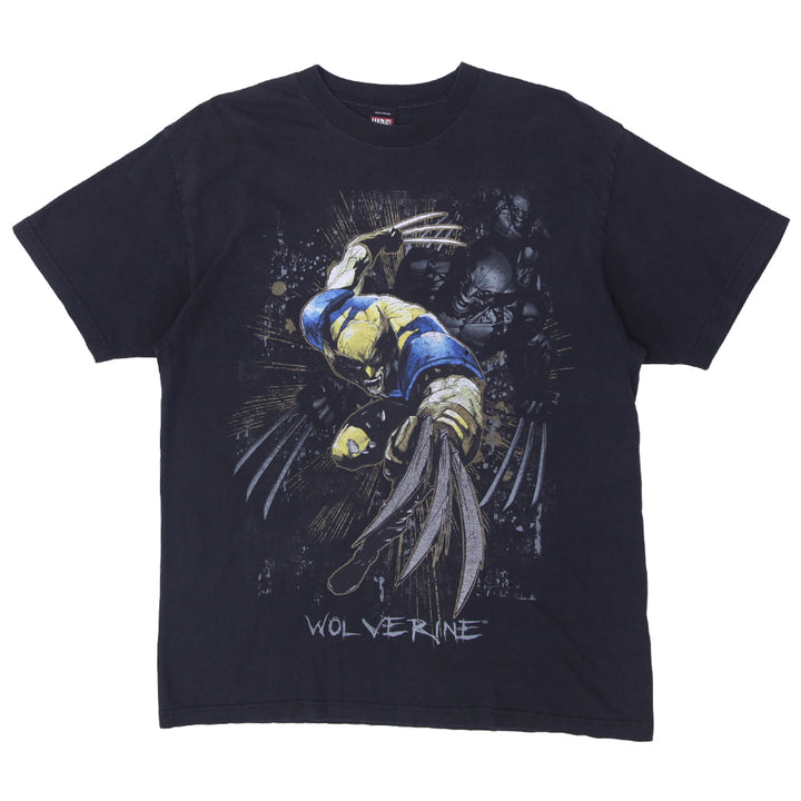 Vintage Mad Engine Marvel Wolverine T-Shirt Black XL