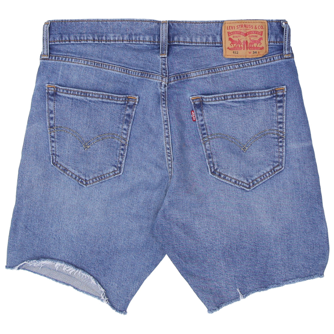 Mens Levi Strauss 412 Denim Shorts