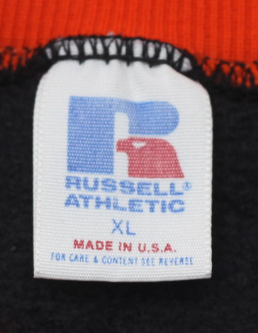 Vintage Russell Athletic Princeton Tigers Fleece Sweatshirt Made In USA