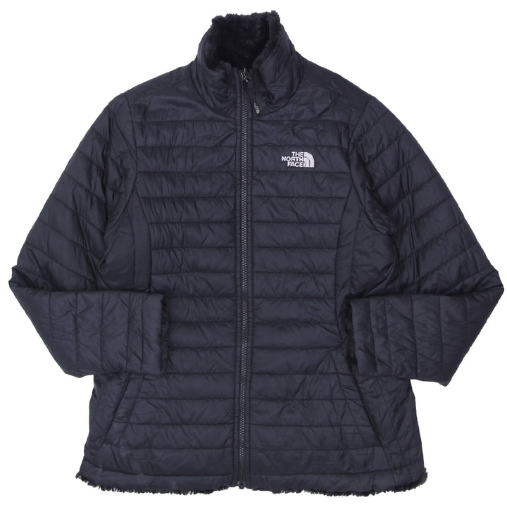 Girls Youth The North Face Reversible Sherpa Fleece Puffer Jacket