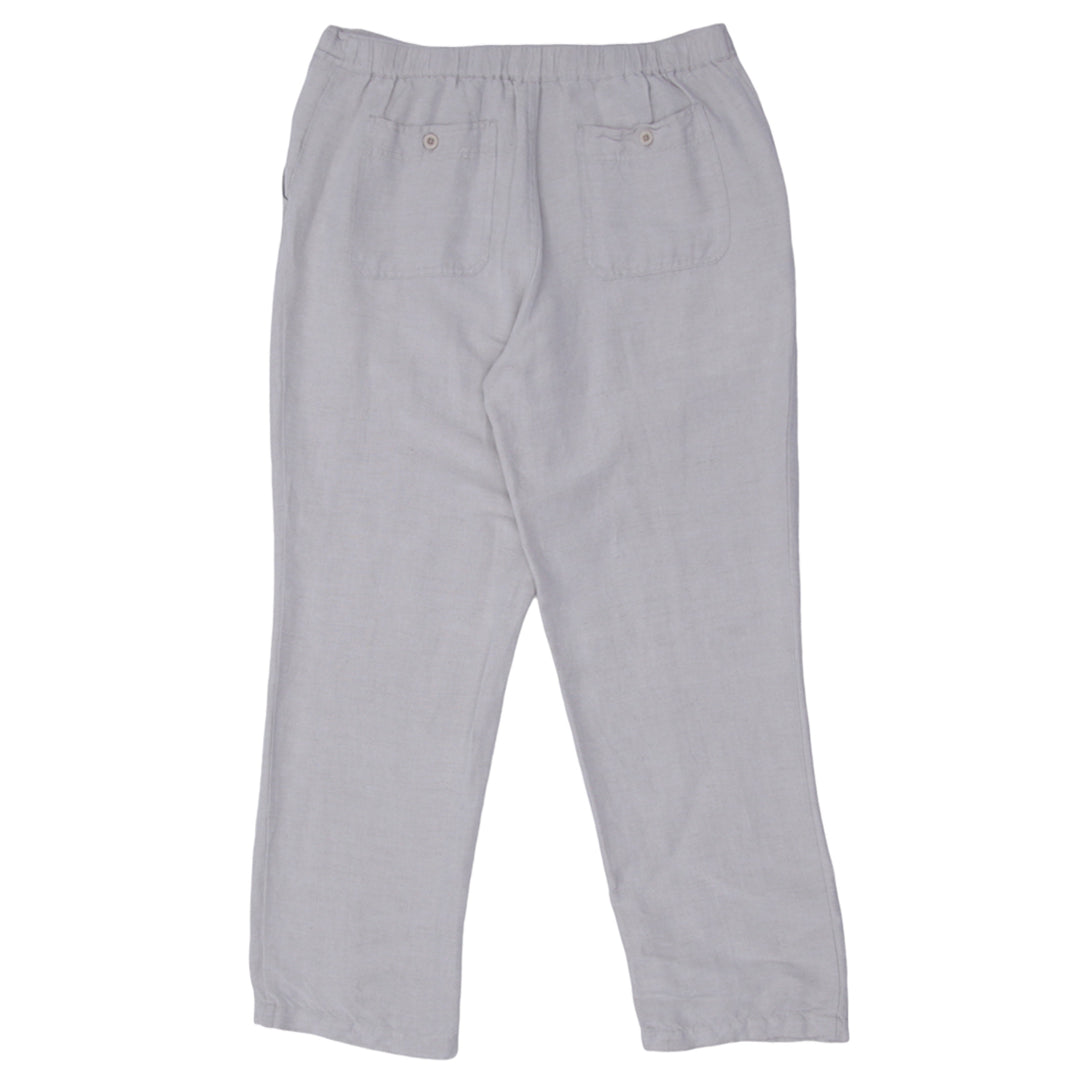 Mens Cubavera Drawstring Linen Pants