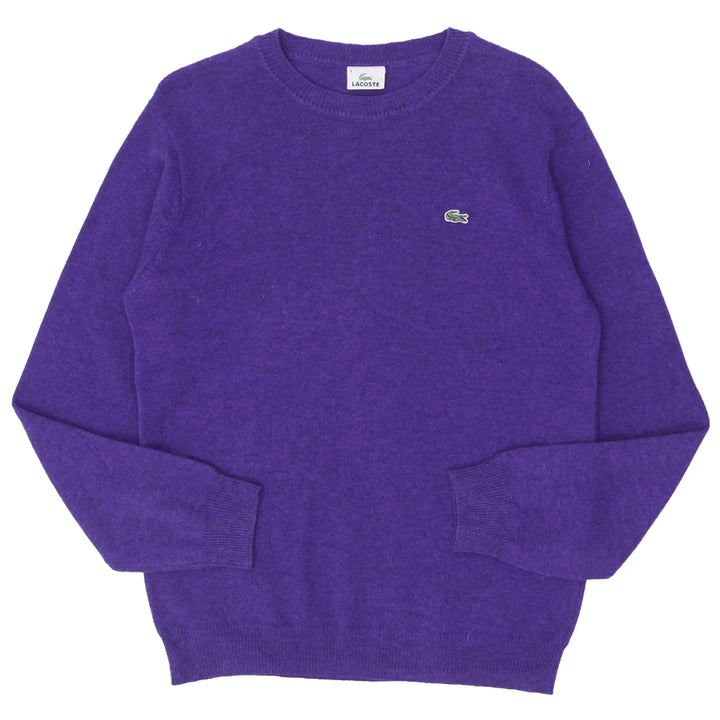 Mens Lacoste Purple Crewneck Sweater