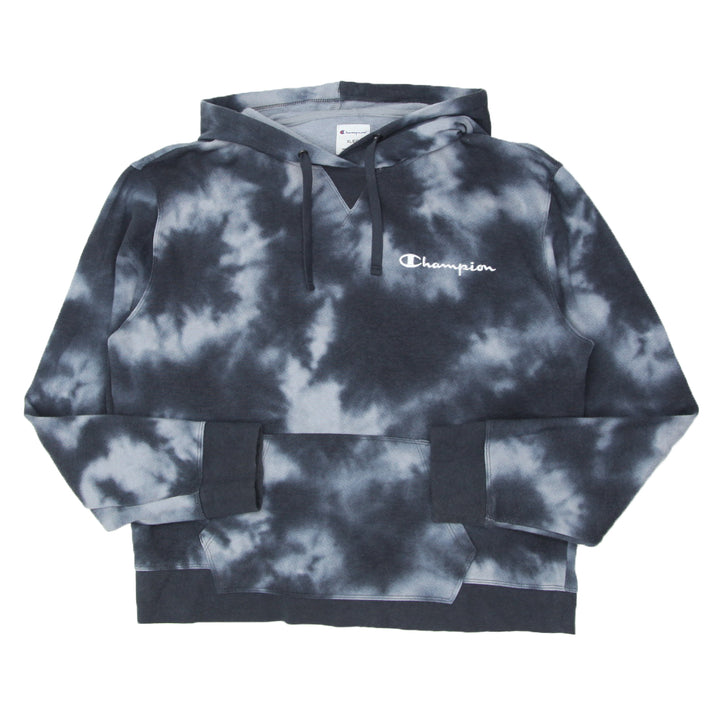 Mens Champion Tie Dye Pullover Hoodie