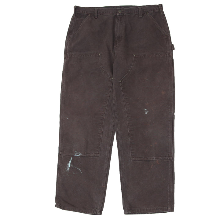 Mens Carhartt B136 DKB Original Dungaree Fit Double Knee Pants