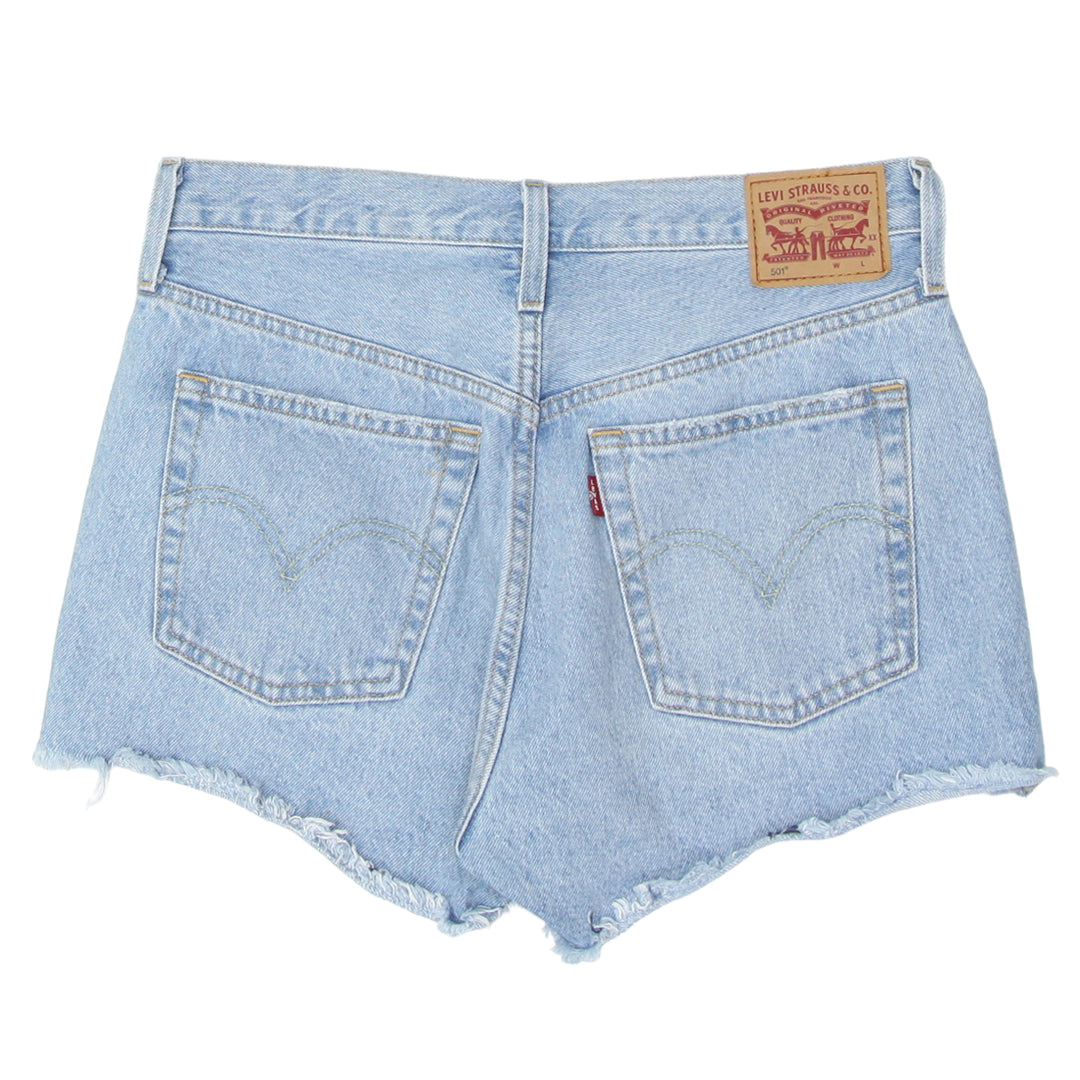 Ladies Levi Strauss 501 Button Fly Denim Shorts