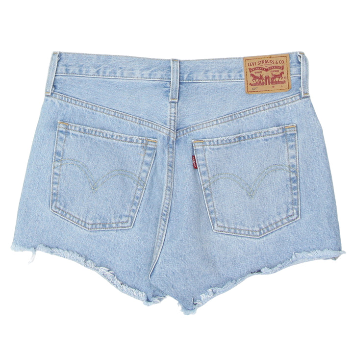 Ladies Levi Strauss 501 Button Fly Denim Shorts