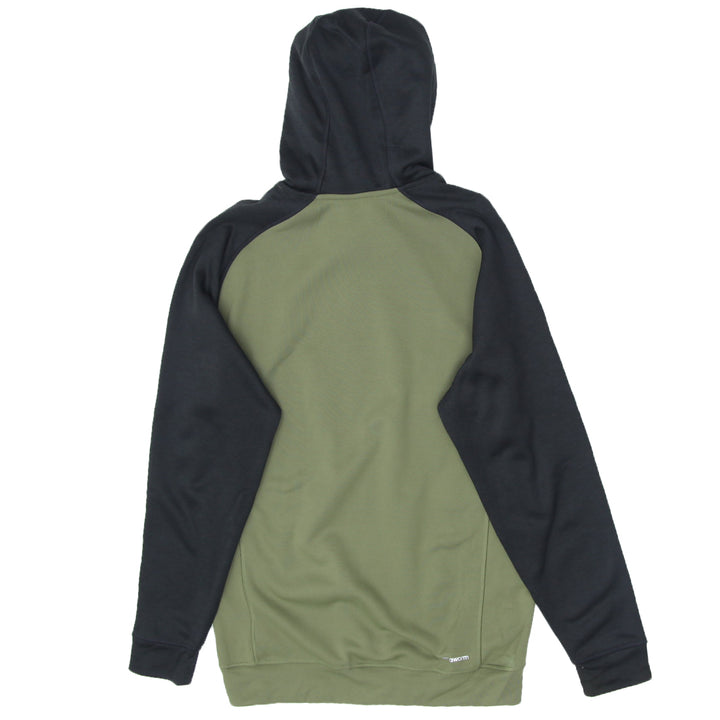 Mens Adidas Climawarm Green/Black Pullover Hoodie