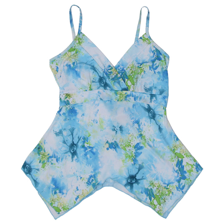 Y2K Strappy Floral Top