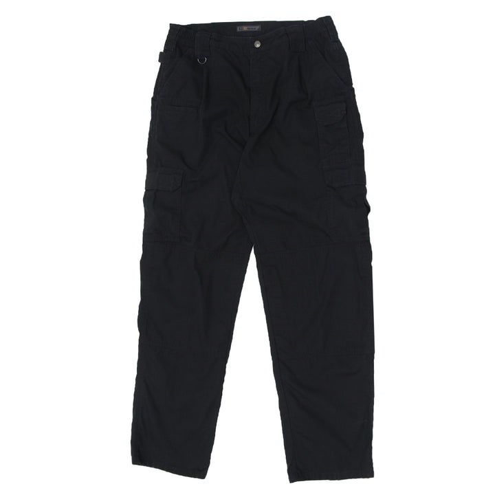 Mens 5.11 Ripstop Black Cargo Tactical Pants