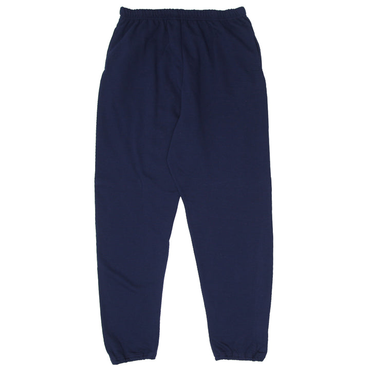 Mens Jerzees Navy Fleece Sweatpants