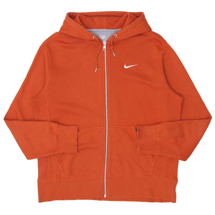 Mens Nike Swoosh Embroidered Full Zip Hoodie