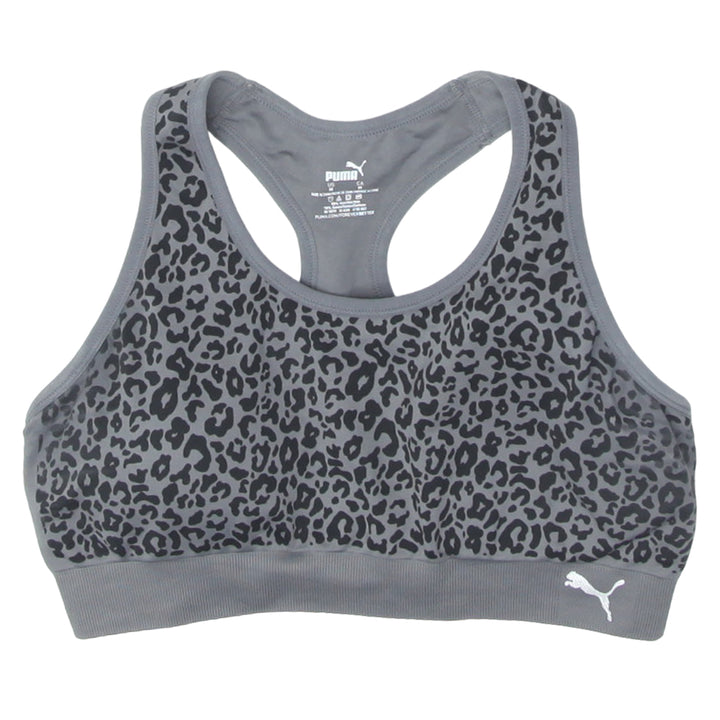 Ladies Puma Animal Print Racerback Sports Bra