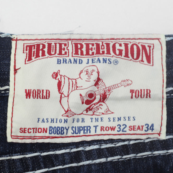 Mens Y2K True Religion Bobby Super T Straight Jeans