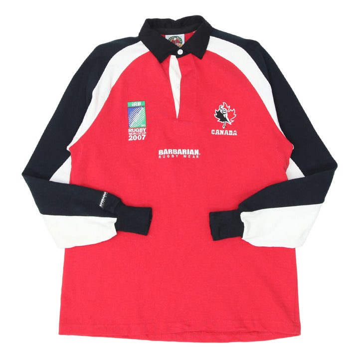 Mens Barbarian Rugby Wear Canada Rugby Shirt