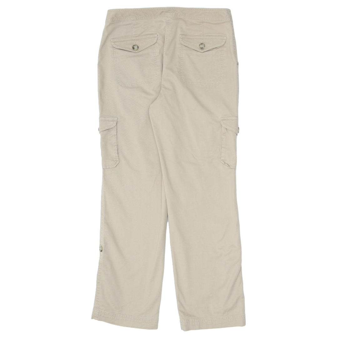 Ladies L.L Bean Rolled Hem Cargo Pants